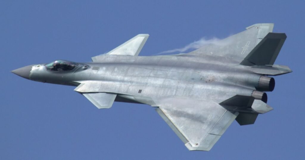 Chinese PLA Air Force J-20 stealth fighter — fielded in six years, now operating in squadron strength